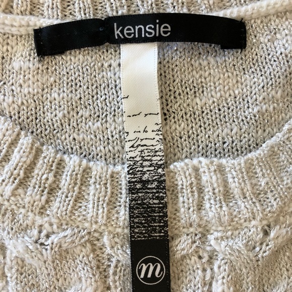 Kensi cream/light oat sweater with hint of silver sheen - Picture 2 of 5